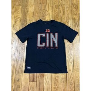 NFL Cincinnati Bengals Black Combine Training T-Shirt Mens Medium‎